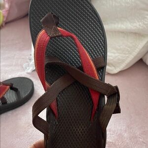 Chaco Women's Sandals in Brown and Red